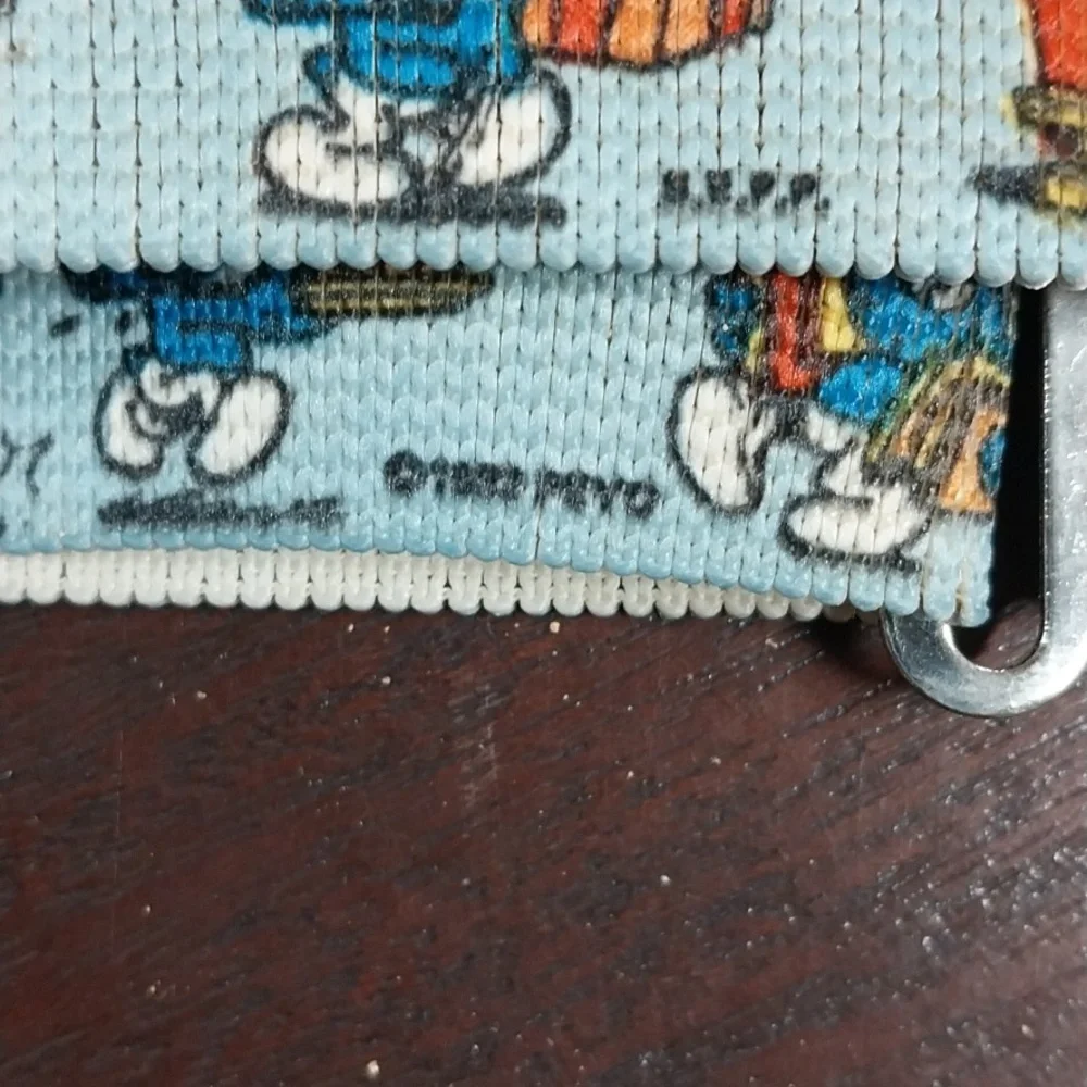 1982 Peyo S.E.P.P Smurf Belt